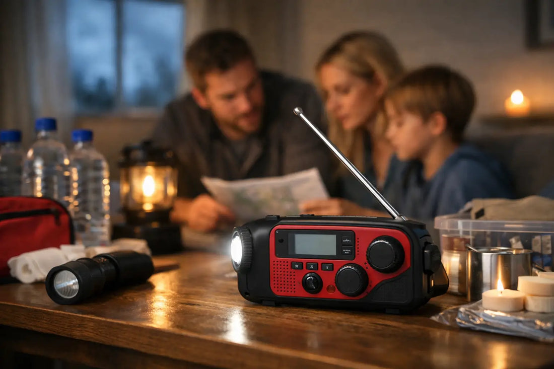 Vilken radio fungerar utan mobilnät vid kris?