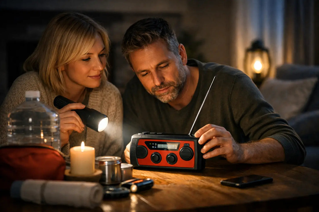 Så använder du nödradio hemma vid strömavbrott