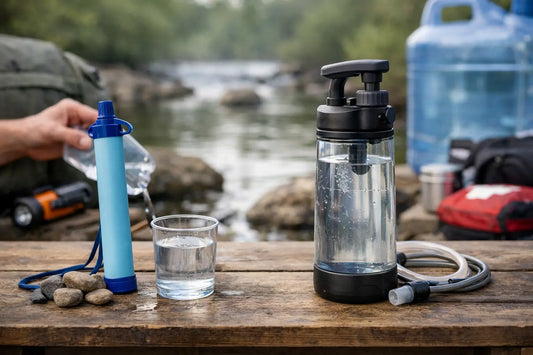 Water Filter Straw vs Purifier - rätt val hemma