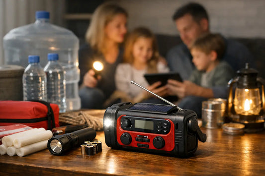 Emergency radio review för hem och familj
