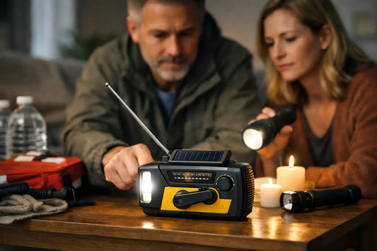 Handvevsradio: fördelar när elen försvinner