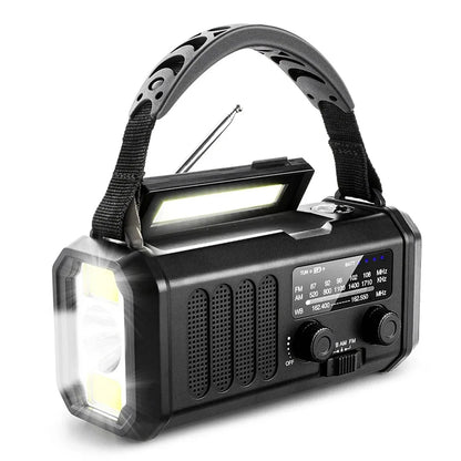 Notfall-Solar-Kurbelradio – 10000mAh Powerbank