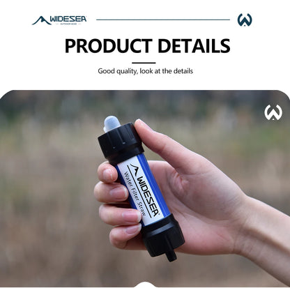 Stavera™ Survival-Wasserfilter-Strohhalm