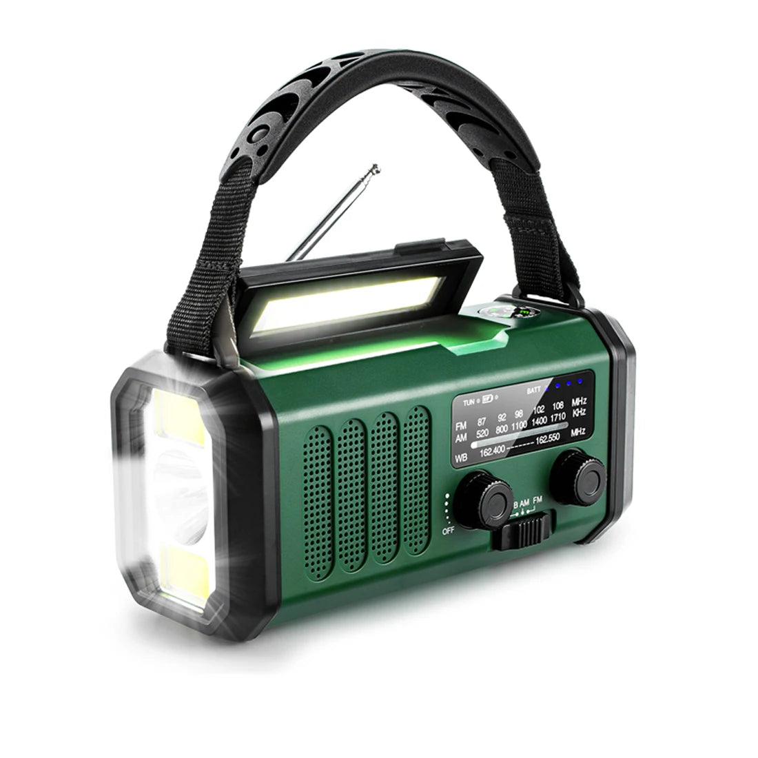 Notfall-Solar-Kurbelradio – 10000mAh Powerbank