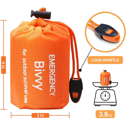 Notfall-Biwakbeutel (2er-Pack)