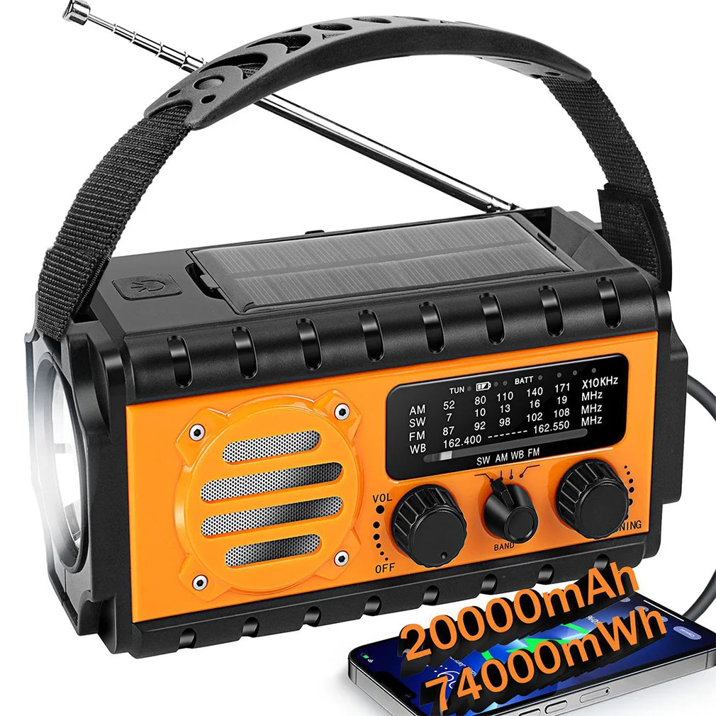 20000mAh Notfall-Solarradio