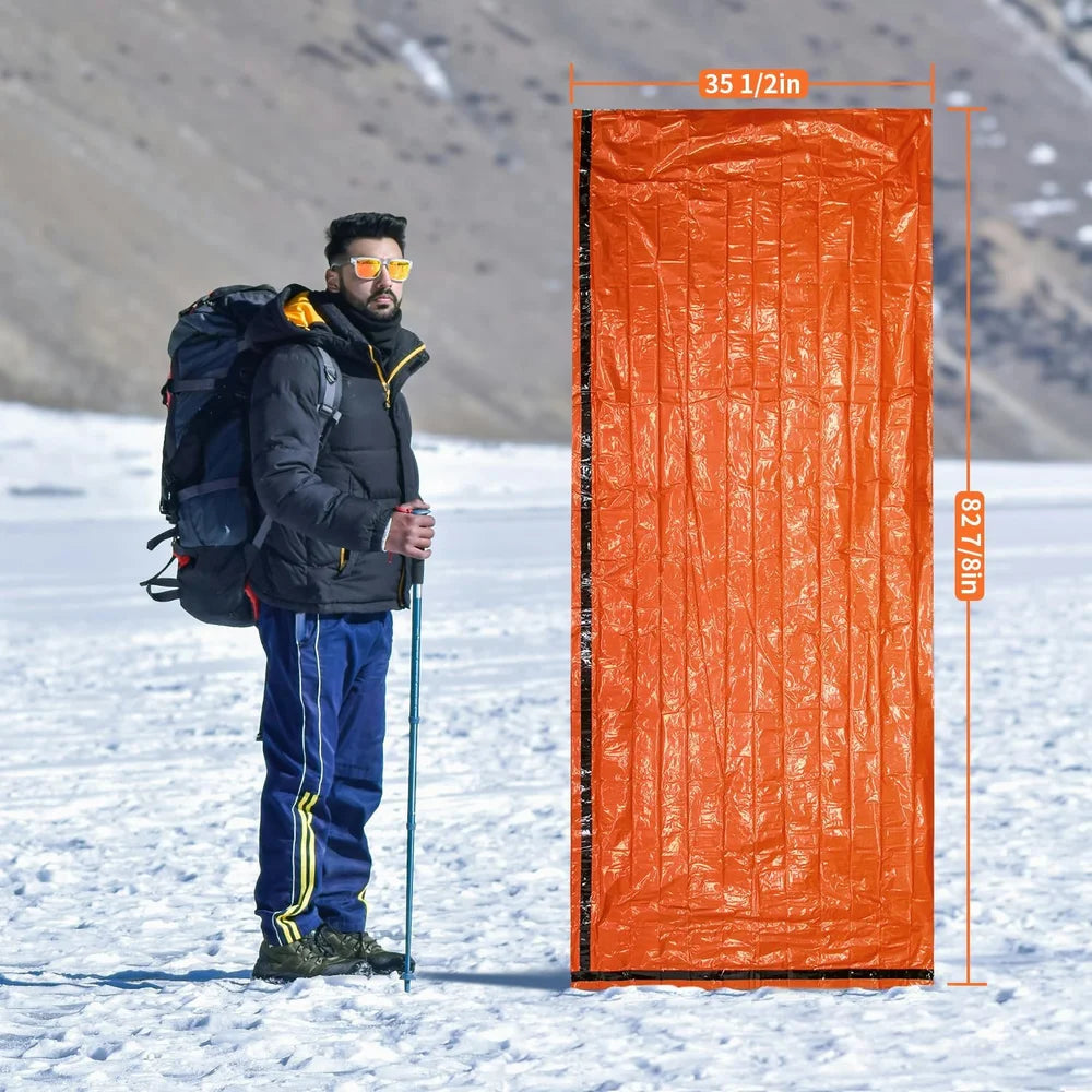 Notfall-Biwakbeutel (2er-Pack)