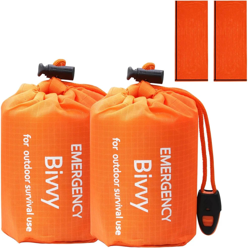 Notfall-Biwakbeutel (2er-Pack)